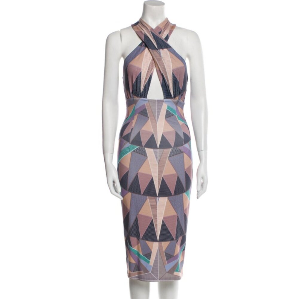 Mara Hoffman Printed Halterneck Dress